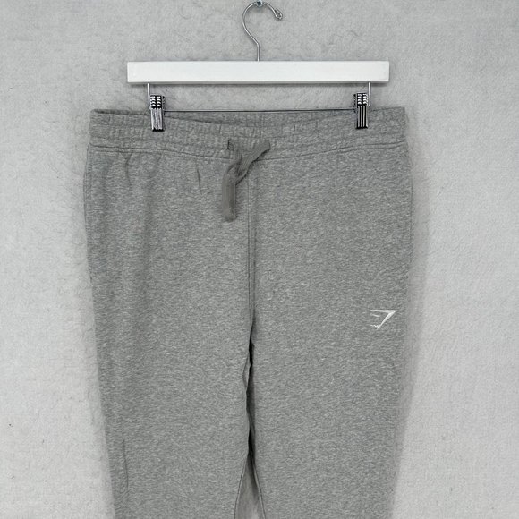Gymshark Joggers Mens Large Gray Sweatpants‎ Athleisure Workout Gym W34 - Picture 2 of 16